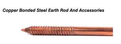 Copper Bonded Steel Earth Rods