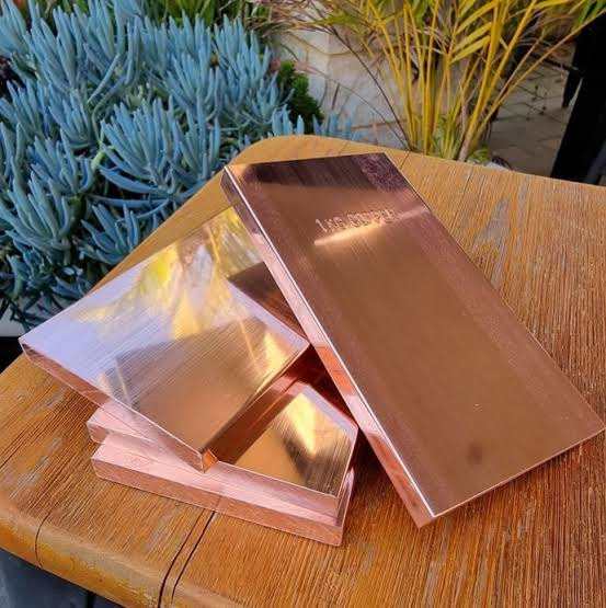 1kg Pure Plain Copper Bar