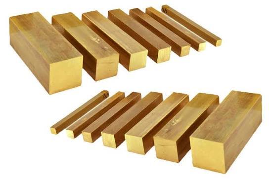 Brass Square Bars - NFC Solution